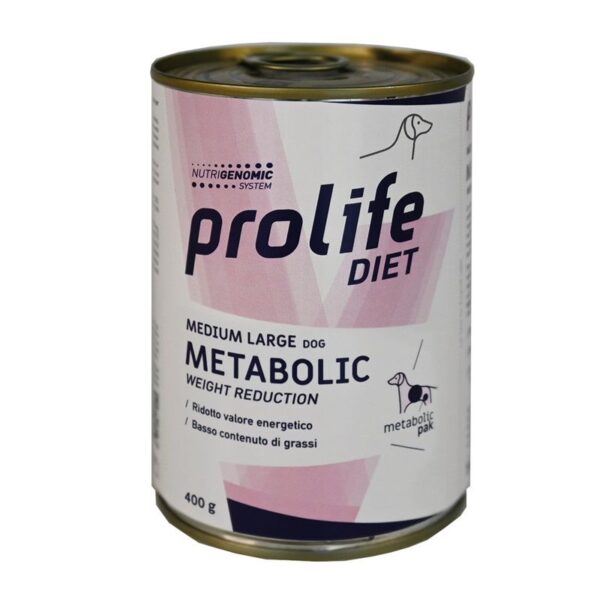 Prolife diet Metabolic umido dietetico cane