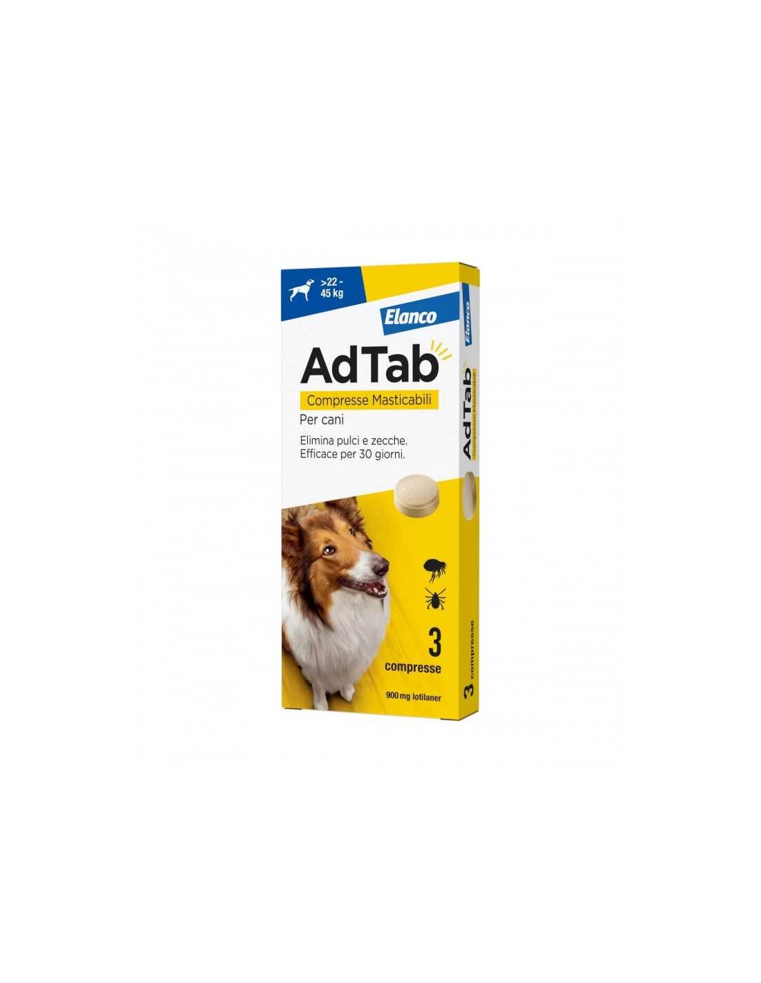 AdTab – Compresse masticabili Cane 22 – 45 kg