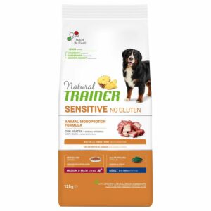 Natural Trainer Sensitive No Gluten Adult Medium/Maxi Monoproteico con Anatra