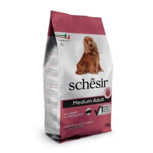 Schesir Medium Adult con Prosciutto Crocchette per cane KG 12