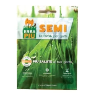 ERBA PIU' Bustina di Semi di Erba Gatta