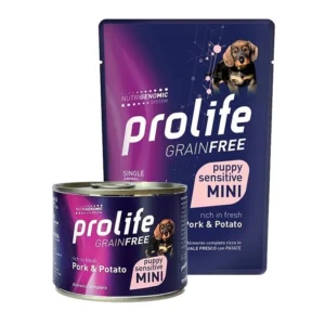 Prolife Puppy Sensitive Mini Maiale e patate umido cucciolo