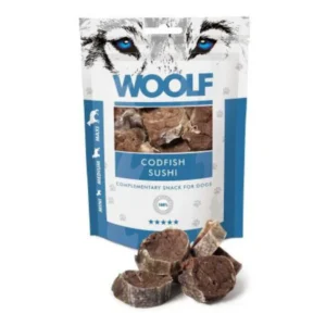 Woolf Dog Snack Sushi di Merluzzo GR 100