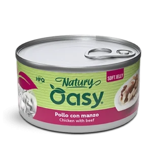 Oasy cat Natury POLLO CON MANZO
