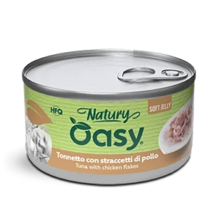 Oasy cat Natury Tonnetto con straccetti di pollo