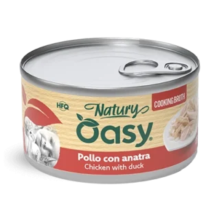 Oasy cat Natury Pollo con anatra