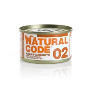 Natural Code 02 Pollo e gamberetti 85gr