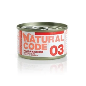 Natural Code 02 Pollo e salmone gr 85