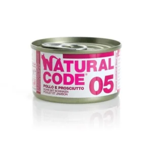 Natural Code 05 Pollo e prosciutto 85gr