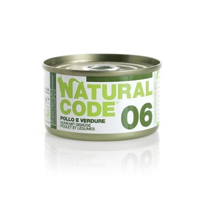 Natural Code 06 Pollo e verdure 85gr