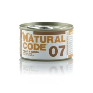 Natural Code 07 Pollo e manzo 85gr