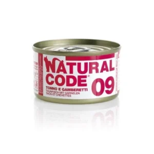Natural Code 09 Tonno e gamberetti 85gr