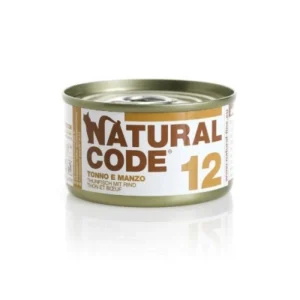 Natural Code 12 Tonno e manzo 85gr