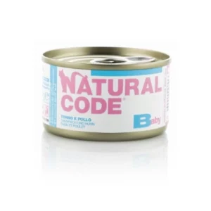 Natural Code Baby Tonno e pollo per gattini 85 gr