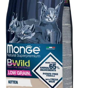 Monge BWild Low Grain Kitten Oca 1,5kg