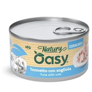 Oasy Natury cooking broth Tonnetto con sogliola 24x 85 gr
