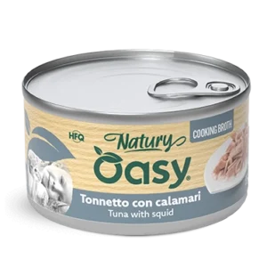 Oasy Natury cooking broth Tonnetto con calamari 24x 85 gr