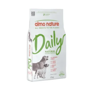 Almo Nature Daily all Breeds Manzo & Riso  12 kg