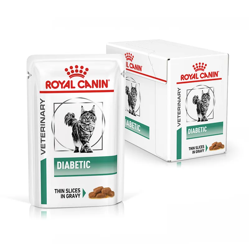 Royal Canin Diabetic Feline Veterinary umido gatto 12 x 85 g - immagine 2