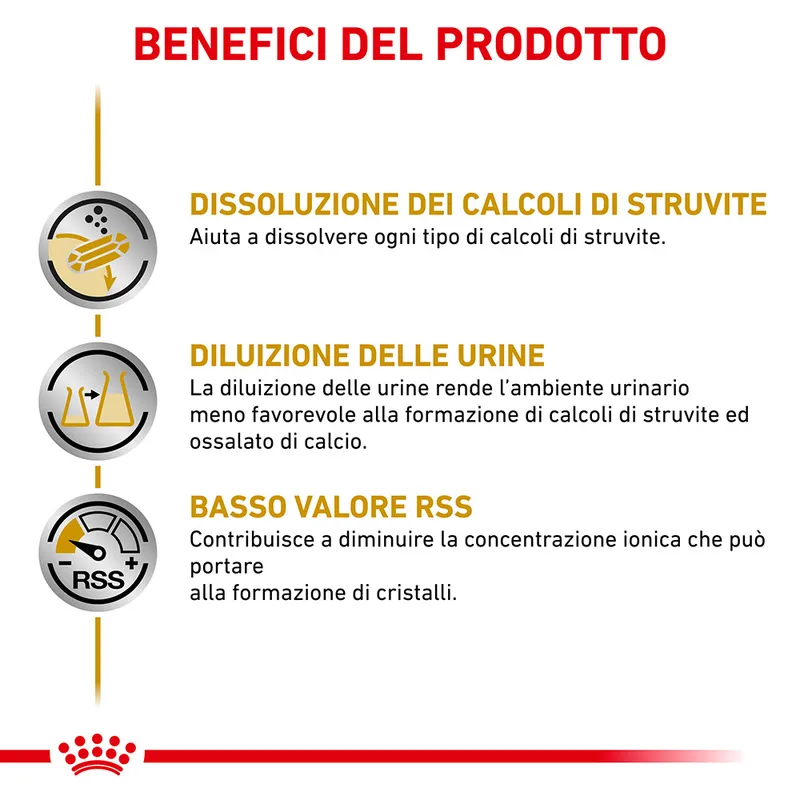 Royal Canin Urinary S/O Canine Veterinary umido in salsa per cane 12 x 100 g - immagine 2
