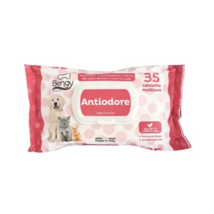 Trixie Bengy Salviette Multiuso Antiodore 35 pz per Cani e Gatti