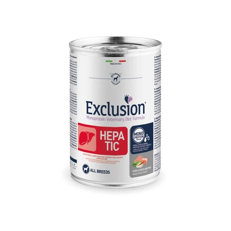 EXCLUSION DIET HEPATIC UMIDO GR. 400