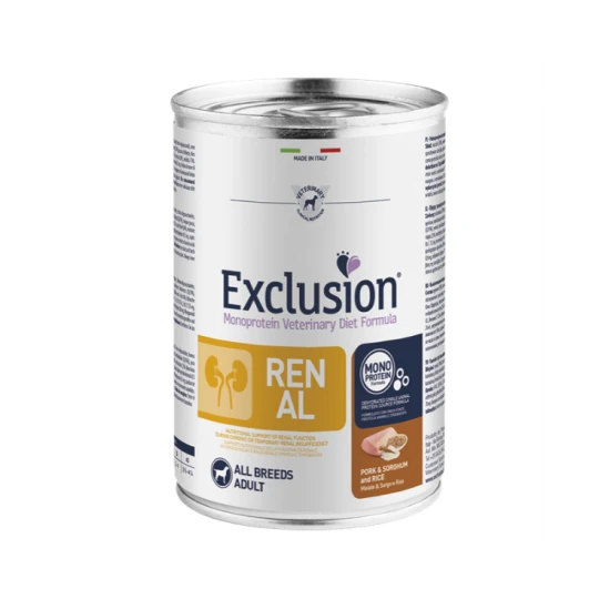 EXCLUSION DIET dog RENAL UMIDO GR. 400